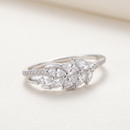 Anillo de plata 925 con diseño elegante 