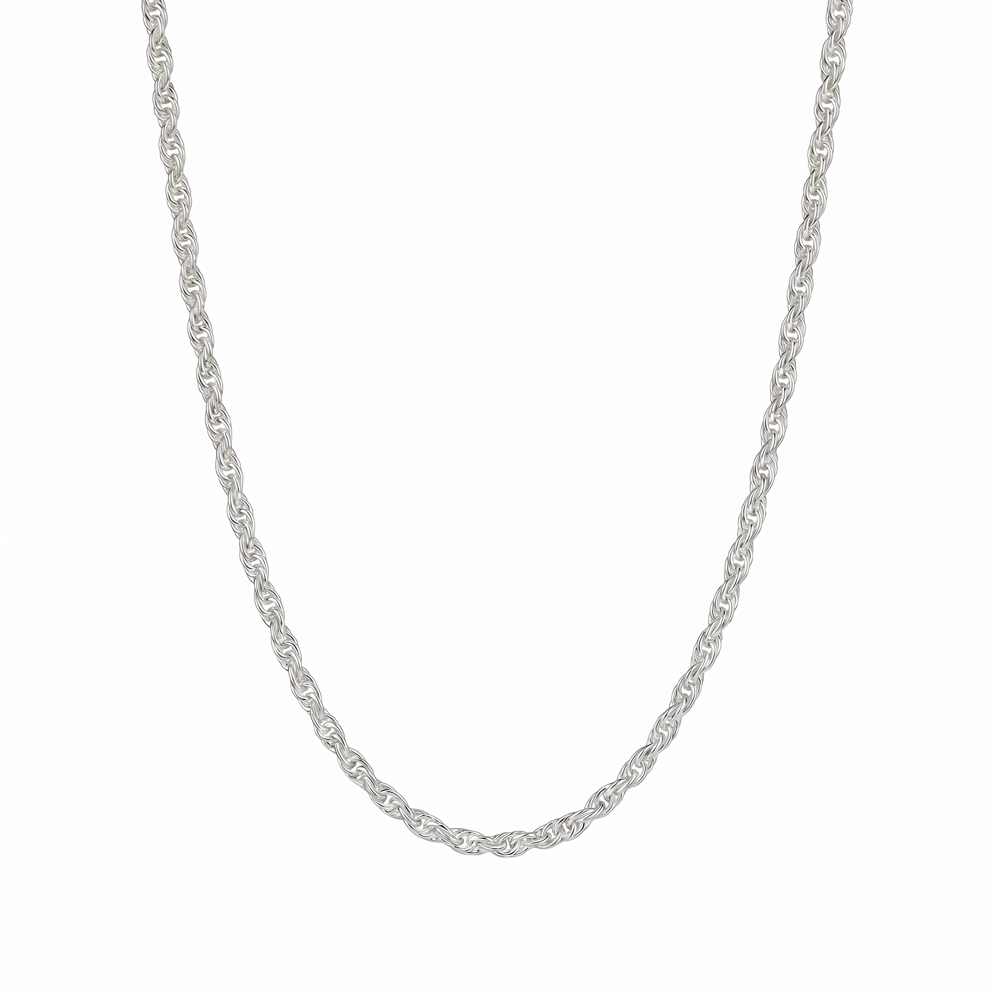 Cadena Cordón Classic de plata 925 de 50 cm y 2 mm de ancho