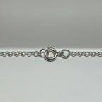 Broche tipo argolla de collar de plata 925