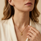 Collar Estrella Marina Nerina bañado en oro de 18K sobre plata 925