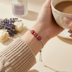 Pulsera ojo turco rojo 