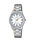 Reloj Casio LTP-V005SG-7A bicolor para mujer con correa plateada y dorada