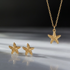 Set Marina Doré Plata 925 Bañada en Oro 18K